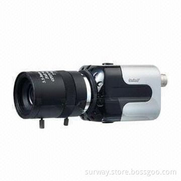Color CCD Box Camera with 420TVL Resolution and Automatic White Balance
